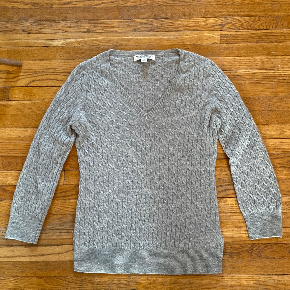 Banana Republic Grey Wool Sweater